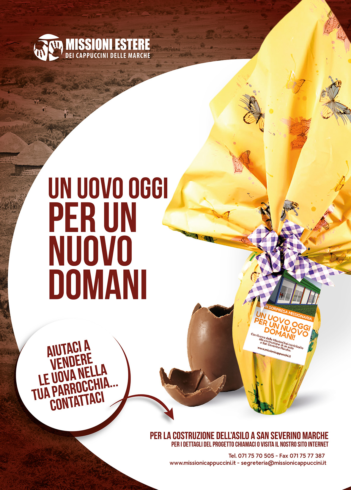 Un UOVO oggi per un NUOVO domani.