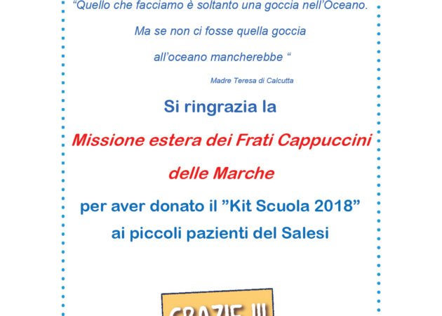 Una mattina con i bambini del Salesi